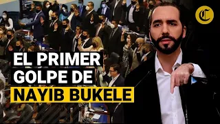 NAYIB BUKELE, con mayoría en el Congreso, DESTITUYE al Constitucional de El Salvador