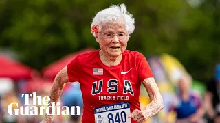 105-year-old sprinter sets world record: 'Stay healthy and keep running'