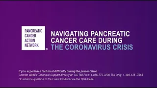 [Webinar] Navigating Pancreatic Cancer Care During Coronavirus Crisis