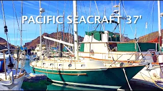 One Of The Worlds BEST BLUEWATER Sailboats Ever Made - 37' Pacific Seacraft - And It Is For Sale!!