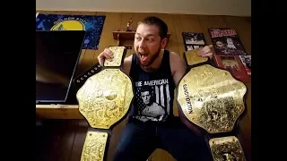 FANDU BIG GOLD BELT REVIEW! +COMPARISON TO WWE BIG GOLD