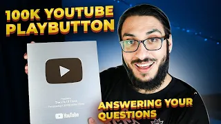 I FINALLY GOT IT!! 100K YouTube playbutton - Q&A #1 The life of Tinos