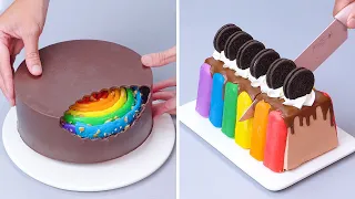 Fantastic Rainbow Cake Recipes You Need To Try | Indulgent Chocolate Cake Decorating Ideas