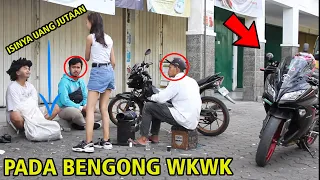 WOW !! GEMBEL INI BAWA UANG SEKARUNG DIJEMPUT CEWEK SEXY PAKEK MOGE - ( Give Away Rp 3.000.000,- )