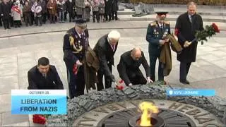 Nazi Liberation Anniversary: War veterans, officials mark expulsion of Nazi occupiers from Ukraine