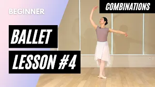 Beginner Ballet Class 4 || Combinations Only