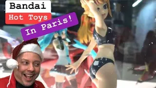 Happy Holidays! Doing some Hot Toys and Bandai hunting in Paris!