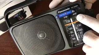 Портативний радіоприймач Panasonic RF-2400D. Відео-відгук про радіоприймач Panasonic RF-2400D. Good.