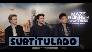 Maze Runner - Interview (Dylmas- Sexship) - Dylan O'Brien, Thomas Sangster, Ki Hong | SUBTITULADO