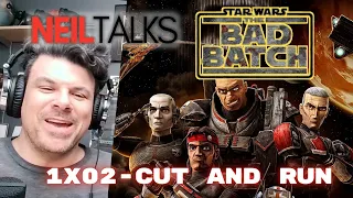 Star Wars: THE BAD BATCH Reaction - 1x02 Cut and Run - What's the deal with Omega?