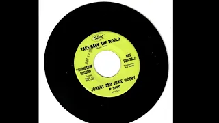 Johnny & Jonie Mosby "Take Back the World" promo mono vinyl 45