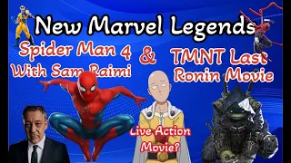 Sam Raimi Directing Spider Man 4? TMNT The Last Ronin Movie + NEW Marvel Legends - Podcast Ep. 55