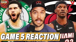 Celtics-Heat Game 5 Reaction: Jayson Tatum & Boston stomp Jimmy Butler & Heat | Hoops Tonight