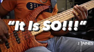IT IS SO - William McDowell (BASS COVER) by Justin Raines