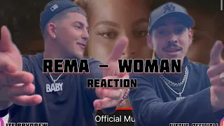 Rema - Woman (Official Music Video) REACTION #reaction #2022 #uk