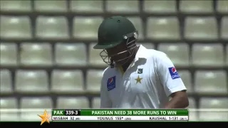 Highlights: 3rd Test, Day Five – Pakistan in Sri Lanka 2015 - Pakistan won by 7 wickets