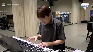 [Eng Sub] 191119 Inside Seventeen - Seungkwan's Piano Practice by Like17Subs