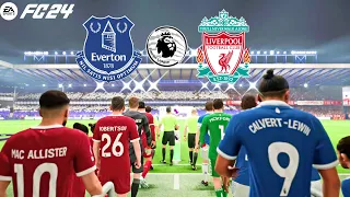 FC 24 | Everton vs Liverpool - Premier League 23/24 Season - PS5™ Full Match & Gameplay