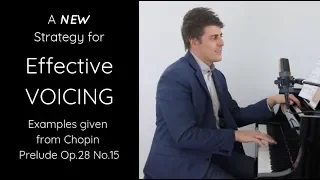 A New Trick For VOICING in Chopin Prelude Op.28 No.15 "Raindrop" - VIP Sample