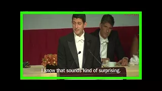 Breaking News | Paul ryan takes aim at president trump in his al smith dinner speech