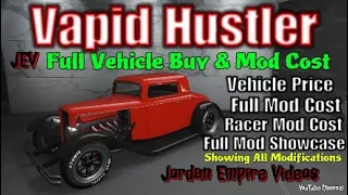 GTA 5 Online Vapid Hustler Full Buy & Mod Cost (All Vapid Hustler Modifications You Can Get & Price)