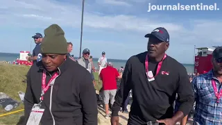 Michael Jordan at the Ryder Cup