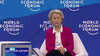 World Economic Forum 2022, in diretta da Davos l'intervento del Presidente della Commissione euro…