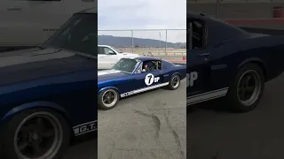 1965 Mustang 347 with 8 into 1 Autoclub Speedway start up