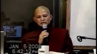 #1 Sayadaw Ashin Osidha in Theravada Dhamma Society Part 1