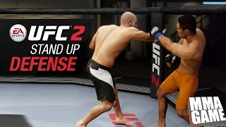 EA SPORTS UFC 2 - QUICK TIPS - STAND UP DEFENSE - HOW TO TUTORIAL