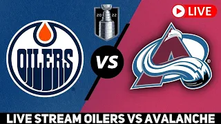 Edmonton Oilers vs Colorado Avalanche GAME 2 LIVE STREAM | NHL WATCH PARTY | Western Finals