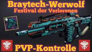 Destiny 2 Braytech-Werwolf im PVP - Festival der Verlorenen Automatikgewehr - Season 15