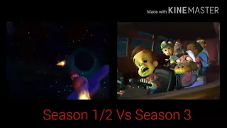 The Adventures of Jimmy Neutron: Boy Genius - Intro (Season 1/2 Vs Season 3)