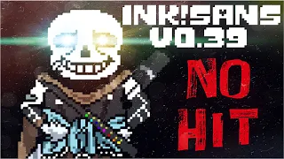 No Hit INK!SANS v0.39 Phase 1 Undertale fangame
