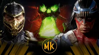 Mortal Kombat 11 - Scorpion Vs Nightwolf (Very Hard)