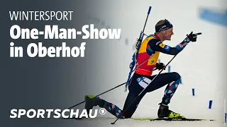 Biathlon-WM: Bö-Party geht in der Verfolgung weiter | Sportschau