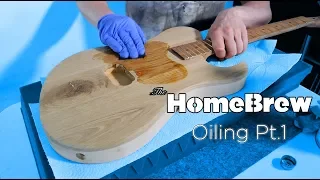 Using Oil To Finish a Guitar (Crimson Guitars Guitar Finishing Oil)