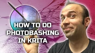 How to do Photobashing in Krita