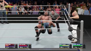 WWE 2K17: John Cena & Luke Harper vs Bray Wyatt & Randy Orton: SmackDown