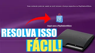 Como resolver erro de LICENÇAS no seu PS3 HEN ou CFW