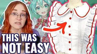 How I made the Hardest part of Miku x Strawberry, The Blouse