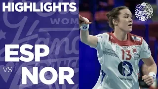 Spain vs. Norway - Game Highlights | Women's EHF EURO 2018