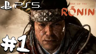 Rise of the Ronin (PS5) Gameplay Walkthrough Part 1 [4K 60FPS]