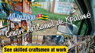 Day 2 Vlog 2 :  VISIT TO KPALIMÉ ARTS AND CRAFT CENTRE. AMAZING WORKS OF ARTS BY TALENTED CRAFTMEN