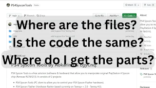 Updates regarding the new PS4 Syscon Flasher