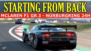 GT Sport - Starting From Back On Nürburgring 24h // Top Lobby - McLaren F1 GTR