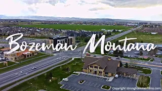 Drone Footage of Bozeman Montana 4k