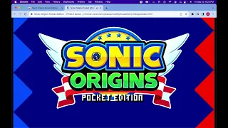 IS THIS THE REAL SONIC ORIGONS???? Sonic Origions