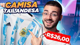 ONDE COMPRAR CAMISA DE TIME TAILANDESA POR R$ 26,00?