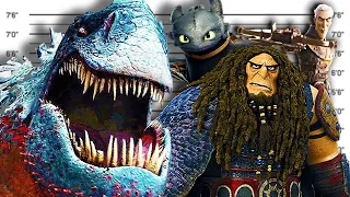 If How To Train Your Dragon Villains Were Charged For Their Crimes (HTTYD - Dreamworks Villains)